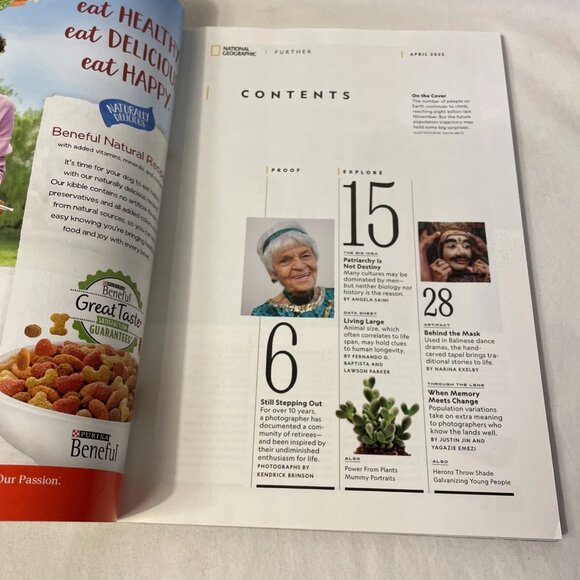 National Geographic April 2023 Earth's Billion Nigeria Grows China Shrinks Ants - Picture 3 of 11